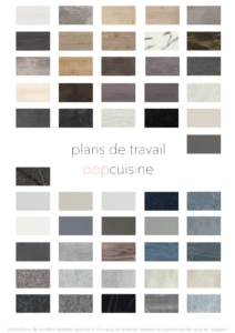 palettes de couleurs POP CUISINE